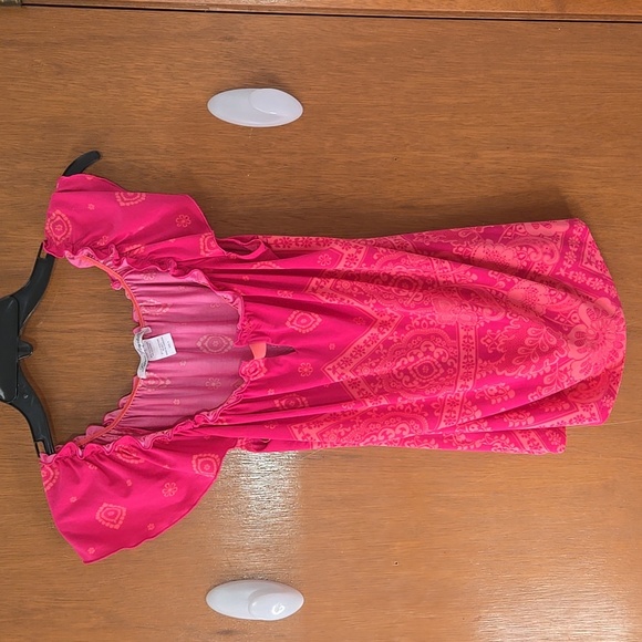 Linea Donatella Brand, Bohemian Pink Two-Piece Set Pajamas Size Small. - Picture 4 of 4